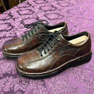 PG Lite Leather Lace-up Brown Shoes